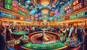 Kèo Dụ Casino - Hình ảnh minh họa về những ưu đãi, khuyến mãi hấp dẫn tại sòng bài casino